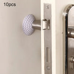 10 tampons en caoutchouc pour poignée de porte, coussin mural anti-bruit et anti-collision, livraison couleur aléatoire, Taille : 5 * 1cm, 1289991