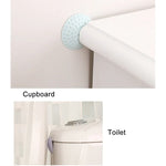 10 tampons en caoutchouc pour poignée de porte, coussin mural anti-bruit et anti-collision, livraison couleur aléatoire, Taille : 5 * 1cm, 1289991