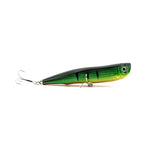 HENGJIA Leurre de pêche artificiel Popper Bionic avec hameçons, longueur : 10,5 cm, couleur aléatoire, longueur : 10,5 cm