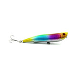 HENGJIA Leurre de pêche artificiel Popper Bionic avec hameçons, longueur : 10,5 cm, couleur aléatoire, longueur : 10,5 cm