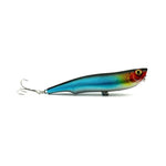 HENGJIA Leurre de pêche artificiel Popper Bionic avec hameçons, longueur : 10,5 cm, couleur aléatoire, longueur : 10,5 cm