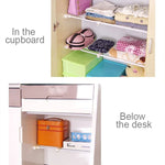 Étagère de placard avec cloison à couches pour rangement dans le dressing, cloison de dortoir, largeur : 24cm, plage d'extension : 50-80cm, plage d'extension : 50-80cm