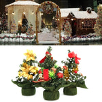 Mini sapins de Noël Décorations de Noël, Taille : 20 * 18cm, 20cm