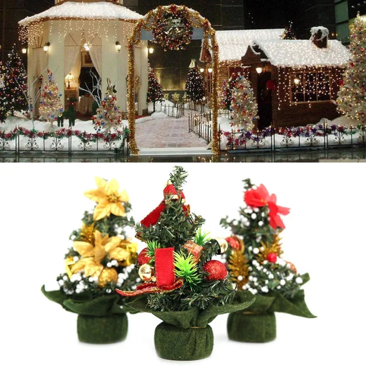 Mini sapins de Noël Décorations de Noël, Taille : 20 * 18cm, 20cm