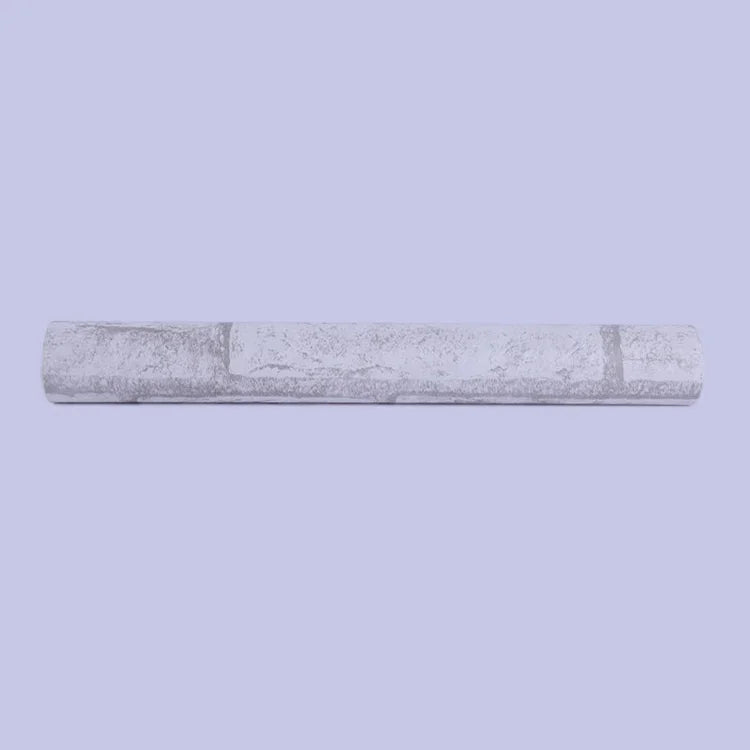 Papier peint autocollant décoratif créatif en brique blanche 3D, chambre, salon, mur, rouleau de papier peint étanche, taille : 45 x 1000cm, brique blanche