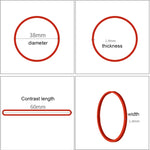 Élastiques rouges solides et extensibles, fournitures de papeterie pour la maison, l'école et le bureau, 1 kg par sac, rouges