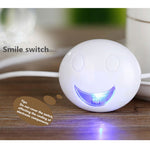 Purificateur d'air humidificateur aromathérapie portable en forme d'ampoule lumineuse colorée 400ML pour maison / bureau / voiture