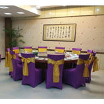 Housses de chaise élastiques Mariages Banquets Housses de chaise de restaurant