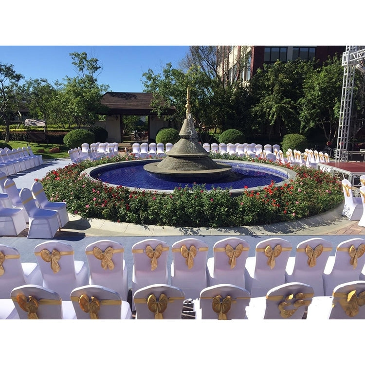 Housses de chaise élastiques Mariages Banquets Housses de chaise de restaurant