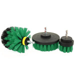 Kit de 3 brosses de nettoyage pour salle de bain et cuisine pour perceuse électrique, 3 en 1 (vert), 3 en 1 (bleu), 3 en 1 (rouge), 3 en 1 (jaune)
