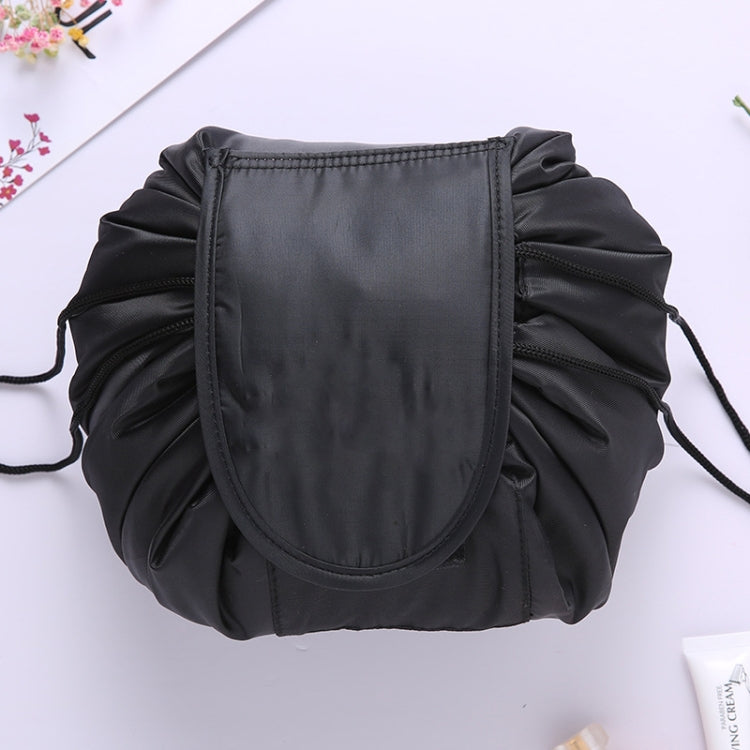 Grand sac à cordon de voyage pour cosmétiques et articles divers, noir, rose, gris clair, rose clair, vert menthe, bleu marine, rouge