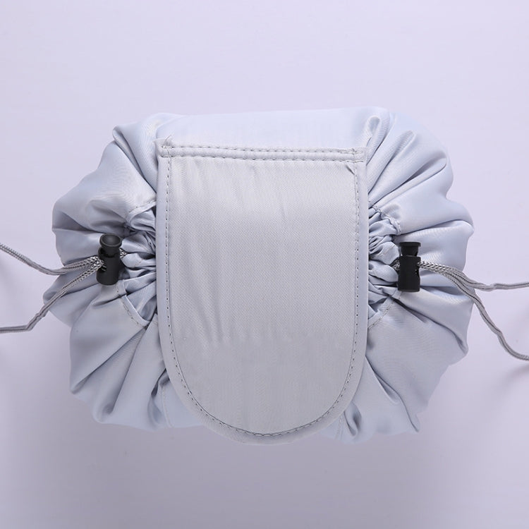 Grand sac à cordon de voyage pour cosmétiques et articles divers, noir, rose, gris clair, rose clair, vert menthe, bleu marine, rouge