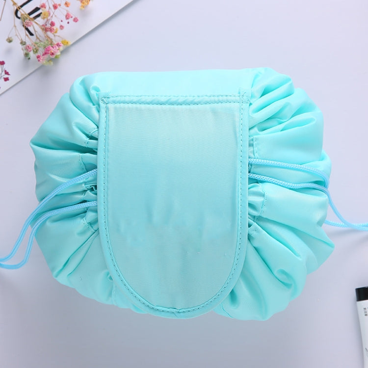 Grand sac à cordon de voyage pour cosmétiques et articles divers, noir, rose, gris clair, rose clair, vert menthe, bleu marine, rouge