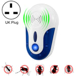 Répulseur électronique ultrasonique anti-moustiques, rats, souris, cafards, insectes nuisibles 4W, AC 90-250V, prise EU 109, prise UK 109