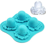 Moule Adorable Pieuvre en Silicone pour Glaçons Outils Bac à Glaçons / Moule à Glace, Forme de Pieuvre