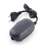 Pompe à air aquarium silencieuse RS-290 220V 3W sortie unique débit réglable pompe à oxygène pour bac à poissons, 3W