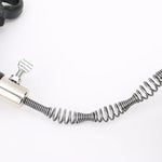 Outil manuel de débouchage de canalisation avec tête métallique de 5m pour cuisine, toilettes, égouts, déboucheur de tuyaux, nettoyage des éviers et canalisations