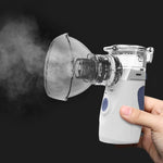 Nébuliseur Ultrasonique Portable Mini Inhalateur Respirateur de Soins de Santé à Domicile Atomiseur pour Enfants, Mini Inhalateur Portable
