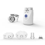 Nébuliseur Ultrasonique Portable Mini Inhalateur Respirateur de Soins de Santé à Domicile Atomiseur pour Enfants, Mini Inhalateur Portable