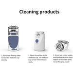 Nébuliseur Ultrasonique Portable Mini Inhalateur Respirateur de Soins de Santé à Domicile Atomiseur pour Enfants, Mini Inhalateur Portable