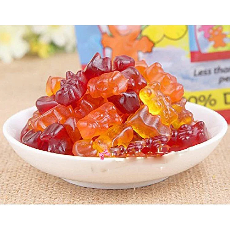 2 PCS Moule en silicone pour chocolat petit ours 50 trous, moule à biscuits, moule à bonbons, livraison couleur aléatoire, Taille : 19*13.7*1cm, 50 cases
