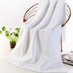 Serviette de bain en pur coton épais et grand, taille : 70 x 140 cm