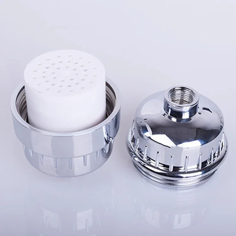 Filtre de Chlore de Robinet de Douche Purificateur d'Eau de Bain, Interface: 2.1cm / 2.7cm, Filtre de Robinet 2.1cm / 2.7cm