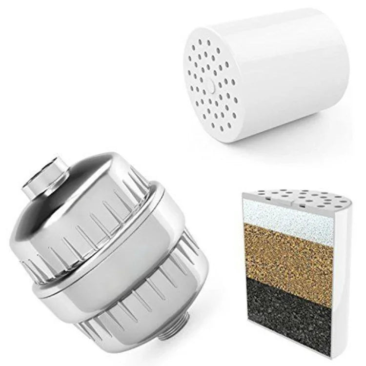 Filtre de Chlore de Robinet de Douche Purificateur d'Eau de Bain, Interface: 2.1cm / 2.7cm, Filtre de Robinet 2.1cm / 2.7cm