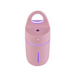 Mini humidificateur portable USB à ions négatifs de 1,5 W à 2 W 175 ml, instrument de beauté et d'appoint d'eau avec lumière LED colorée