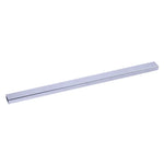 15x30mm Supermarché Étagères Présentoir Galvanisé Support de crochet à barre transversale carrée, Longueur : 1m, Crochet à barre transversale