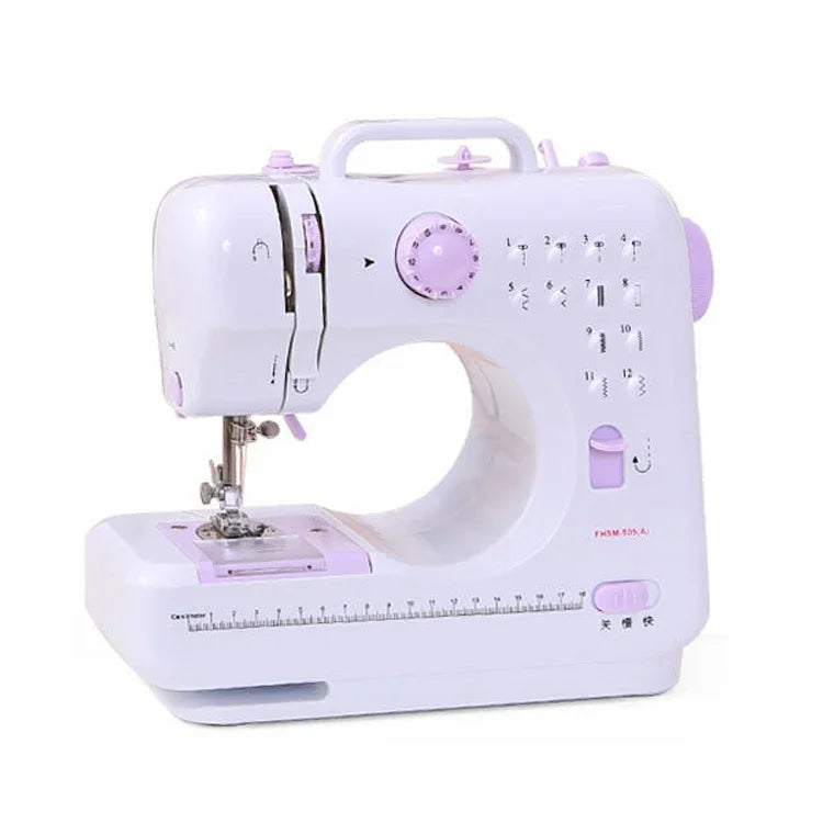 Machine à coudre miniature domestique 505A