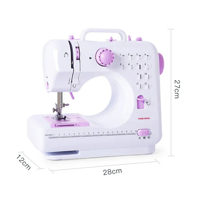 Machine à coudre miniature domestique 505A