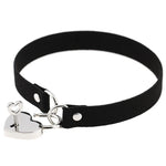 Collier en flanelle sexy avec cadenas style punk simple, livraison couleur aléatoire, XSXQ