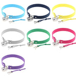 Collier en flanelle sexy avec cadenas style punk simple, livraison couleur aléatoire, XSXQ