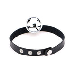 2 colliers ras-du-cou pour femme en cuir style punk japonais avec pendentif clochette, livraison couleur aléatoire, LD01