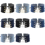 2 colliers ras du cou européens et américains rétro personnalité style punk gothique cow-boy, livraison de couleur aléatoire, NZXL04