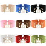 2 colliers ras du cou européens et américains simples, en velours, tendance, livraison de couleur aléatoire, SFQ