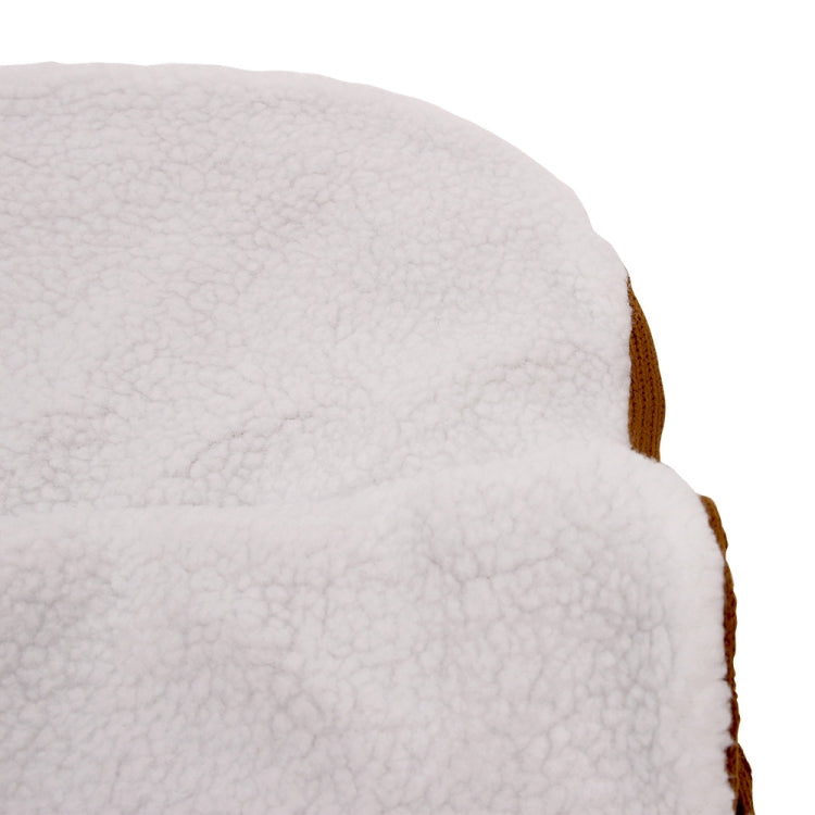 Turbulette tricotée épaisse pour bébé, sac de couchage enveloppant pour nouveau-né, bandeaux chauds pour bébés, sac de couchage d'intérieur pour poussette.