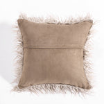 Housse de coussin longue en peluche velours populaire, housse de coussin carrée en fourrure pour la décoration de la maison, de la chambre, taille: 45 x 45 cm