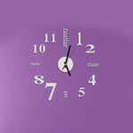 Lovelife WC37130 Horloge murale numérique DIY stéréo en acrylique, à coller