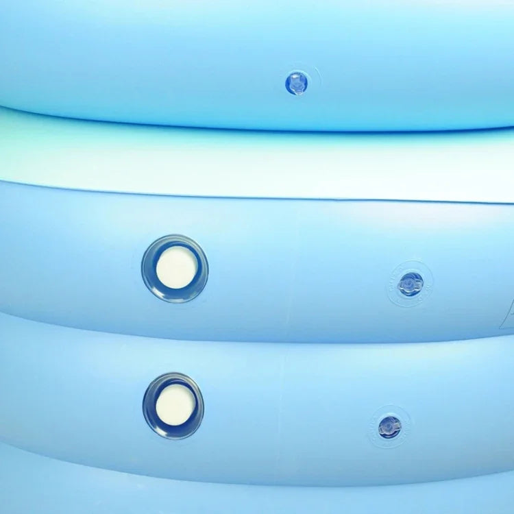 YT-038 Piscine gonflable pour bébé avec fond en éponge pliable, bain chaud pour adulte avec pompe de chargement, Piscine