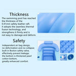 YT-038 Piscine gonflable pour bébé avec fond en éponge pliable, bain chaud pour adulte avec pompe de chargement, Piscine