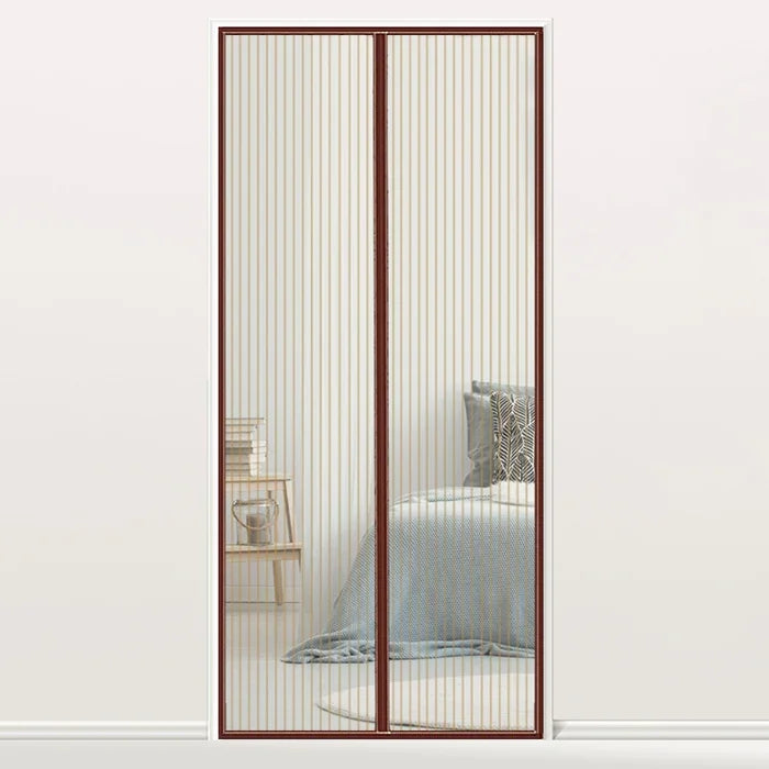 Rideau de porte magnétique Moustiquaire de porte, Taille:190x100cm, Taille:190x100cm(Noir), Taille:190x100cm(Café), Taille:190x100cm(Beige), Taille:190x100cm(Blanc)