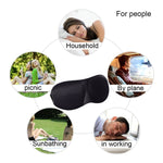 Masque de Sommeil Portable 3D avec Ombrage, Cache-Œil Reposant, Masque de Sommeil Mignon pour Femme