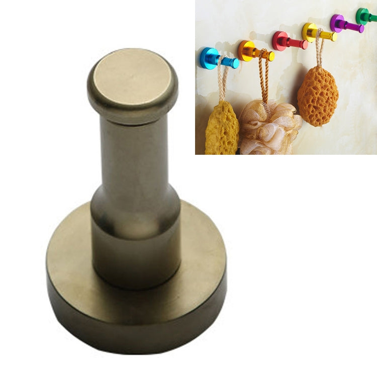 Patère ronde en aluminium spatial coloré Personnalité Couleur unique Crochet de cuisine sans rouille