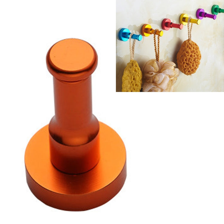 Patère ronde en aluminium spatial coloré Personnalité Couleur unique Crochet de cuisine sans rouille