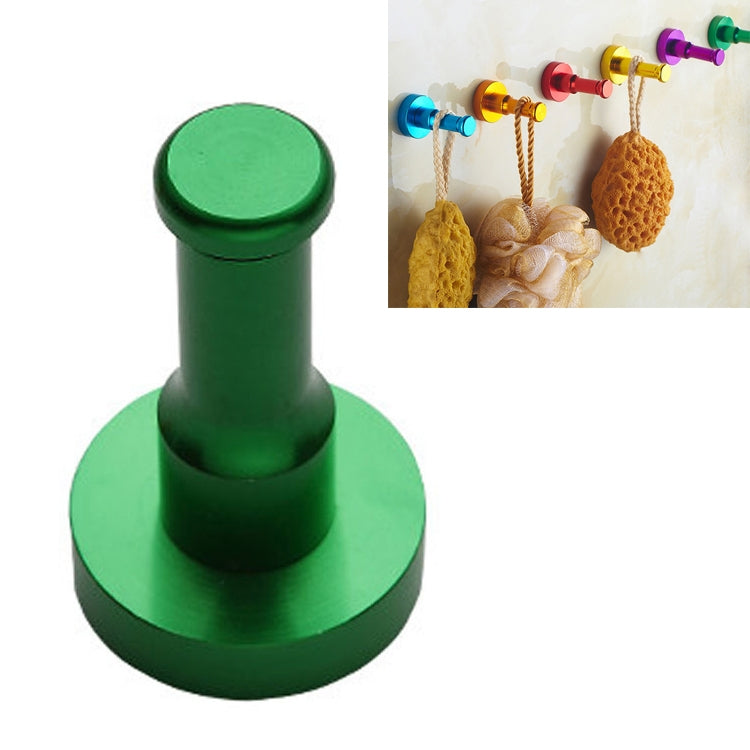 Patère ronde en aluminium spatial coloré Personnalité Couleur unique Crochet de cuisine sans rouille