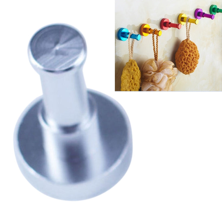 Patère ronde en aluminium spatial coloré Personnalité Couleur unique Crochet de cuisine sans rouille