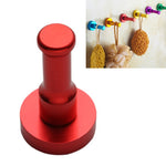 Patère ronde en aluminium spatial coloré Personnalité Couleur unique Crochet de cuisine sans rouille