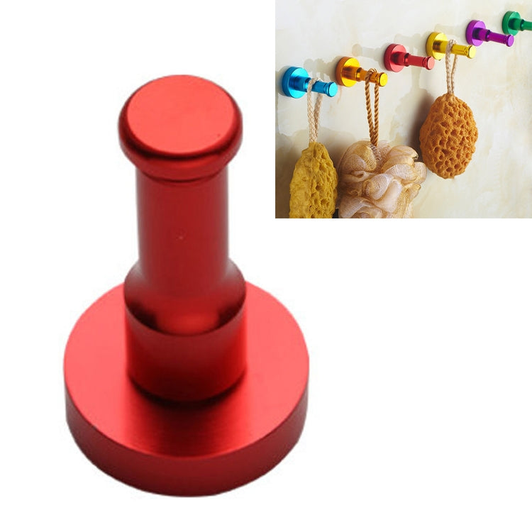 Patère ronde en aluminium spatial coloré Personnalité Couleur unique Crochet de cuisine sans rouille